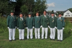 Die bisherigen Oberleutnants der Jungschützen (im Jahr 2013)